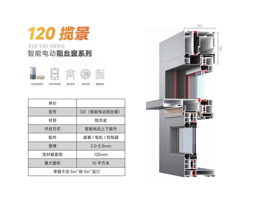 120電動截面預留